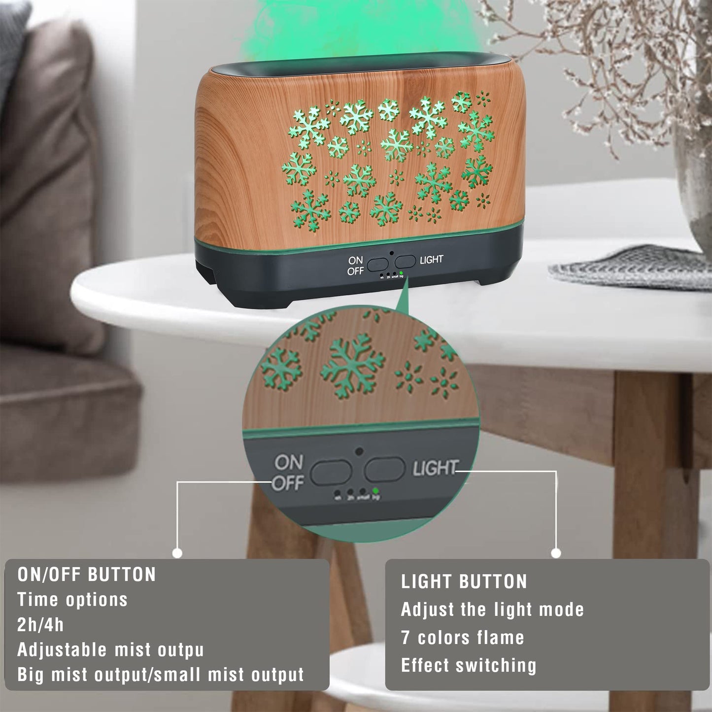 Christmas Snowflake Humidifier