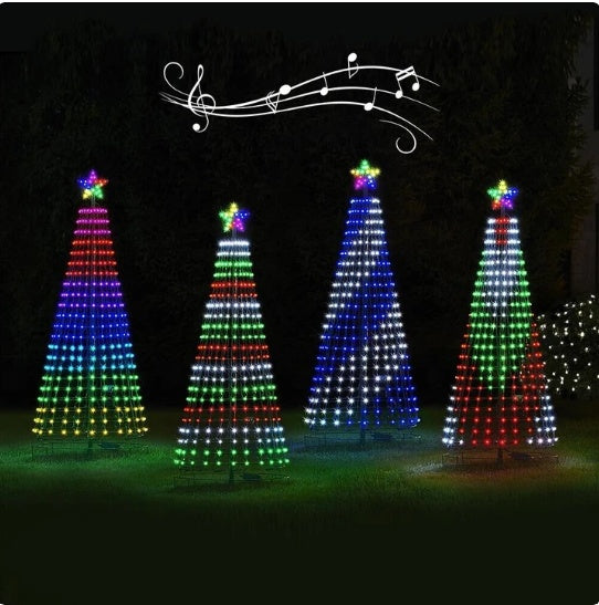 LED Animated Outdoor Christmas Trees