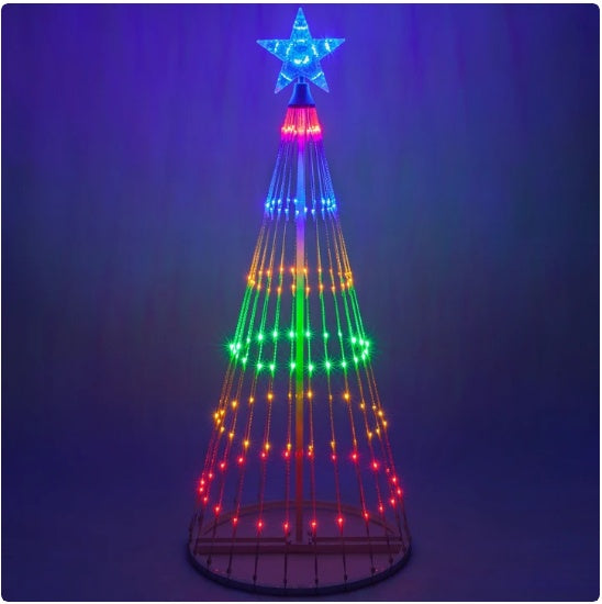 LED Animated Outdoor Christmas Trees