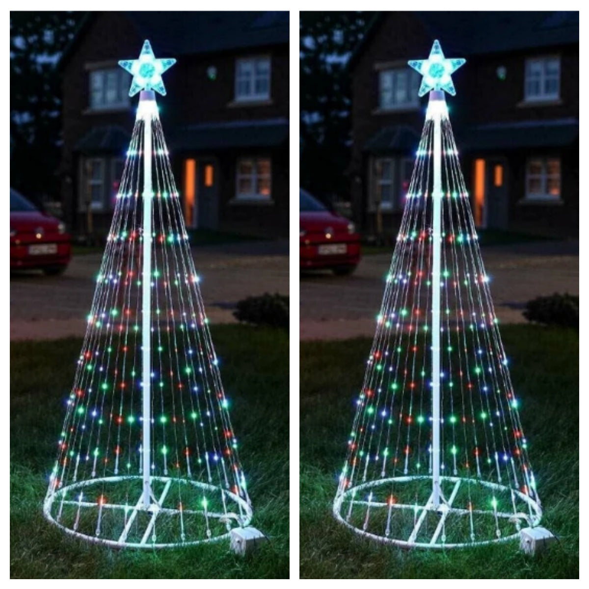 LED Animated Outdoor Christmas Trees