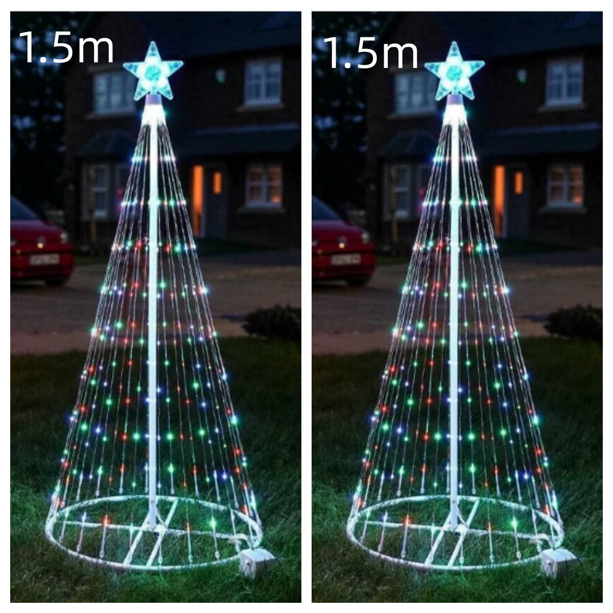 LED Animated Outdoor Christmas Trees